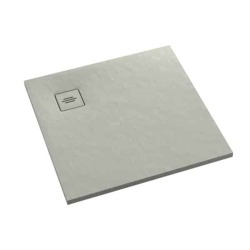 Schedpol brodzik kwadratowy Protos Cement Stone 90x90 cementowy kamień