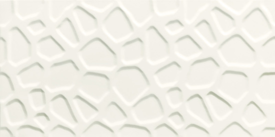 Tubądzin płytka ścienna All In White / white 2 STR 59,8x29,8 mat