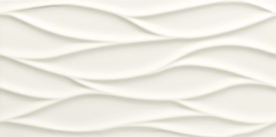 Tubądzin płytka ścienna All In White / white 3 STR 59,8x29,8 mat