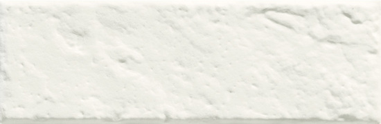 Tubądzin płytka ścienna All In White / white 6 STR 23,7x7,8 mat