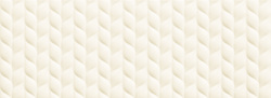 Tubądzin płytka ścienna Hous Of Tones white B 89,8x32,8 mat