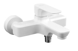 Sapho Spy bateria wannowa ścienna biały mat rozstaw 150 mm