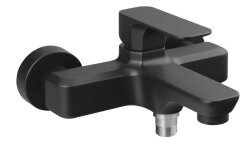 Sapho Spy bateria wannowa ścienna czarny mat rozstaw 150 mm