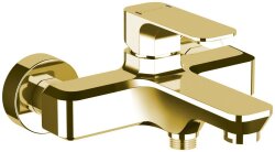 Sapho Spy bateria wannowa ścienna złota rozstaw 150 mm