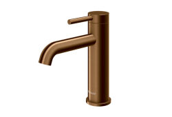 Kohlman bateria umywalkowa Axel Brushed Cooper miedź szczotkowana 