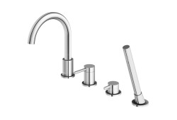 Kohlman bateria wannowa 4-otworowa Axel chrom QB244A