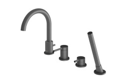 Kholman bateria wannowa z obrotową wylewką Axel Gray 