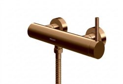 Kohlman bateria prysznicowa Axel Brushed Cooper miedź szczotkowana 