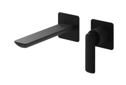 Kohlman bateria umywalkowa podtynkowa Experience Black QW180EB