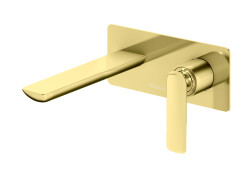 Kohlman bateria umywalkowa podtynkowa Experience Gold QW185EGD