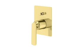 Kohlman bateria wannowa podtynkowa Experience Gold QW210EGD