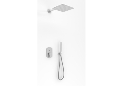 Kohlman zestaw natryskowy ze słuchawką i deszczownicą 40 cm Foxal QW210FQ40