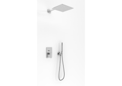 Kohlman zestaw natryskowy ze słuchawką i deszczownicą 25 cm Excelent QW210HQ25
