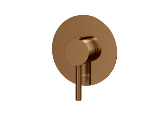 Kohlman bateria prysznicowa podtynkowa Axel Brushed Cooper miedź szczotkowana 