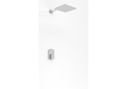 Kohlman zestaw natryskowy podtynkowy z deszczownicą 40 cm Foxal QW220FQ40