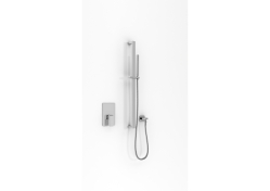 Kohlman zestaw natryskowy podtynkowy ze słuchawką Saxo QW220SSP3