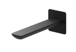 Kohlman wylewka do baterii 20 cm umywalkowa Experience Black QW230EB