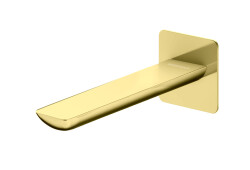 Kohlman wylewka do baterii 20 cm umywalkowa Experience Gold QW230EGD