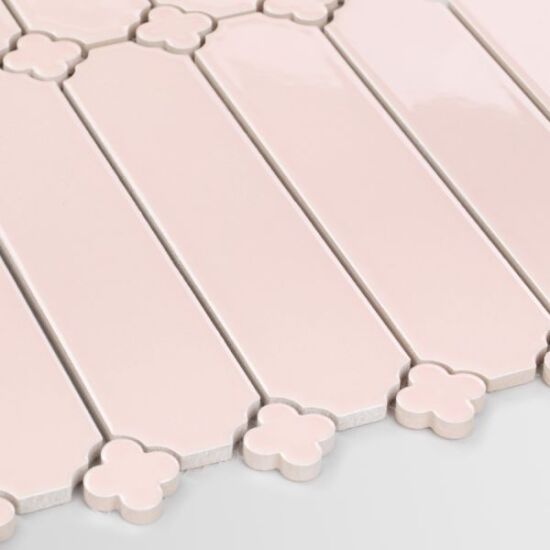 Raw Decorr mozaika Cecile Baby Pink Połysk