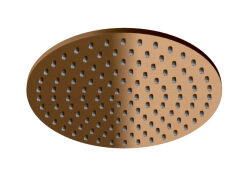 Kohlman deszczownica okrągła 30cm  Axel Brushed Cooper miedź szczotkowana 