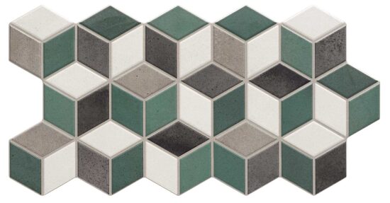 Realonda gres Rhombus Emerald 26,5x51