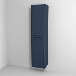 Devo słupek wiszący ryflowany Gloria 2.0 Lewy Parisian Blue F103