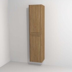Devo słupek wiszący ryflowany Gloria 2.0 Lewy Oak Endgrain Classic Synchro F108
