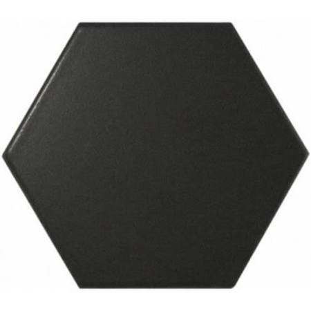 Equipe płytka ścienna Scale Hexagon Black Matt 12,4x10,7 21909
