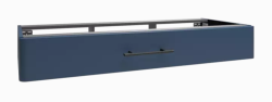 Devo szafka pod umywalkę Mood 120x49 niebieska / Wave Blue MD-SUM1S120-F84