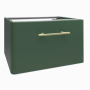 Devo szafka pod umywalkę Mood 80x49 zielona / Conifer Green Supermatt MD-SUM1S80x35-F77