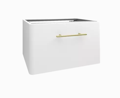 Devo szafka z szufladą Mood 80x49 biała / Premium White Supermatt MD-SU1S80x35-F83