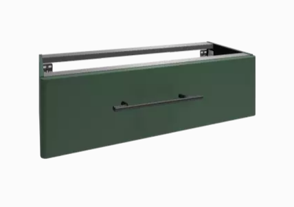 Devo szafka z szufladą Mood 40x49 zielona / Conifer Green Supermatt MD-SU1S40-F77
