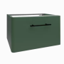 Devo szafka z szufladą Mood 80x49 zielona / Conifer Green Supermatt MD-SU1S80x35-F77