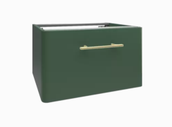 Devo szafka z szufladą Mood 80x49 zielona / Conifer Green Supermatt MD-SU1S80x35-F77