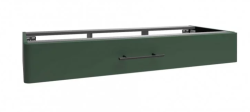 Devo szafka z szufladą Mood 120x49 zielona / Conifer Green Supermatt MD-SU1S120-F77