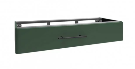 Devo szafka z szufladą Mood 80x49 zielona / Conifer Green Supermatt MD-SU1S80-F77