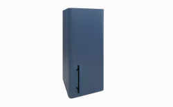 Devo słupek wiszący górny Mood 35x36 niebieski / Wave Blue MD-S1DLEG35-F84