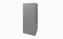 Devo słupek wiszący górny Mood 35x36 ciemno szara / Onyx Gray Suedette Matt MD-S1DLEG35-F79