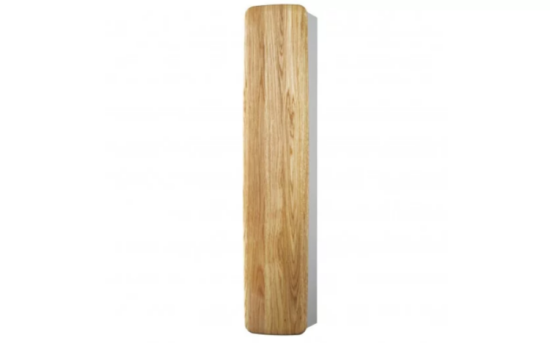 Devo słupek wiszący Oval 34x32,6 Gray light / Natural Oak Wood OV-S1DLE34-P34D01