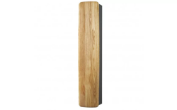 Devo słupek wiszący Oval 34x32,6 Gray diamond / Natural Oak Wood OV-S1DLE34-P35D01