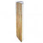 Devo słupek wiszący Oval 34x32,6 Alpine White / Natural Oak Wood OV-S1DLE34-P36D01