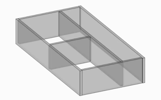 Devo organizer do szuflad 16,5x32,5 UM-ORG165