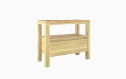 Devo szafka pod umywalkę Ambiente 100x45 Oak Halifax AM-SU1S100-P25