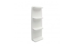 Devo półki wiszące Oval 34x13,8x94 Alpine white OV-PW8P34x94-P36