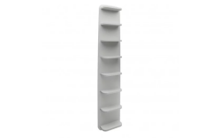 Devo półki wiszące Oval 34x13,8x165 Gray light OV-PW8P34x165-P34