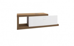 Devo szafka pod umywalkę Fifa 130x44 Oak Borneo Brown / Arctic White HG FI-SU1SLE130-P19F01