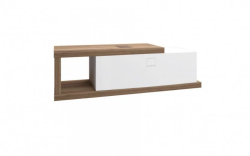 Devo szafka pod umywalkę Fifa 150x44 Oak Halifax Tabak / Arctic White HG FI-SU1SLE150-P28F01