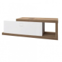 Devo szafka pod umywalkę Fifa 140x44 Oak Halifax Tabak / Arctic White HG FI-SU1SLE140-P28F01