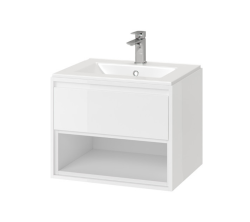 Excellent szafka z umywalką AS Tuto 60x45,7 Biały MLEX.0101.600.WHWH + CEEX.3617.600.WH