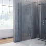 Excellent ścianka prysznicowa gięta walk-in 83,5x36 chrom Vidoq